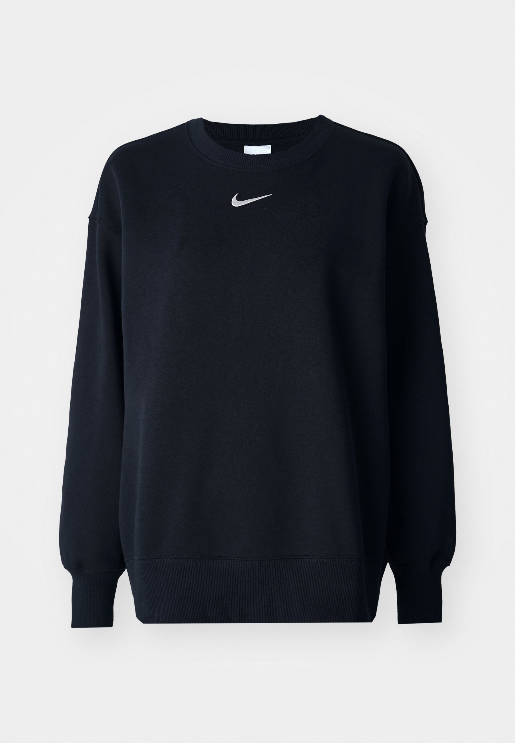 black nike crew neck sweater women's