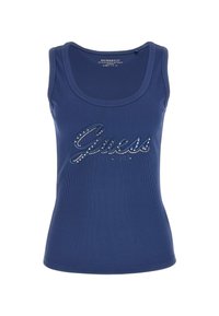 TANK LOGOSTICKEREI - Top - blau