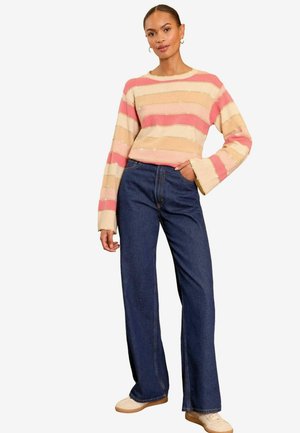 Love & Roses REGULAR FIT - STRIPE - Jumper - pink