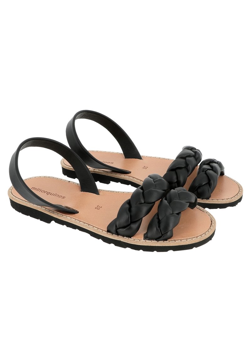 Damen Sneaker | Minorquines AVARCA COMPOSTELLE Riemensandalette black/schwarz - ZE23580 Damen Sneaker | Minorquines AVARCA COMPOSTELLE Riemensandalette black/schwarz - ZE23580