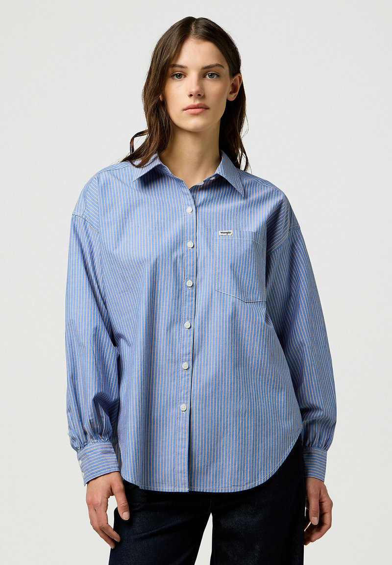 Wrangler RELAXED FIT granatowy