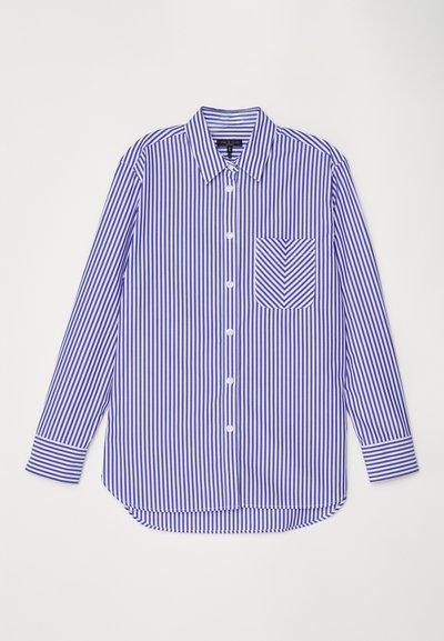 rag & bone MAXINE BUTTON DOWN - Pogājama blūze - blu