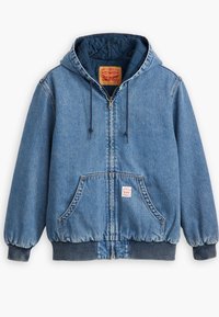 POTRERO HOODY - Spijkerjas - blue denim