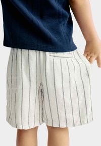 Marks & Spencer RICH STRIPED - Shorts - ivory mix