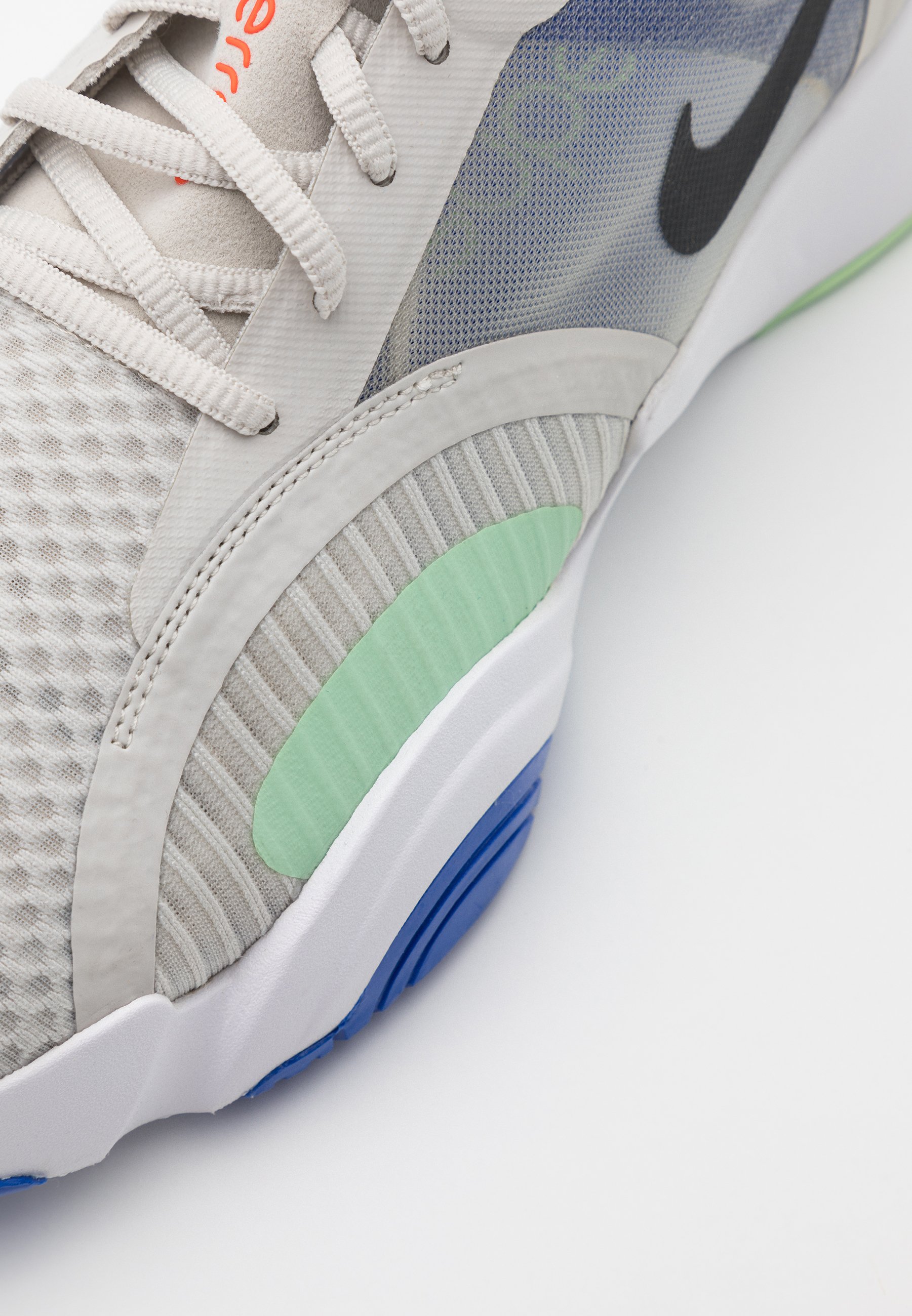Nike Performance SUPERREP GO - Trainingsschoen - light  bone/offnoir/white/racer blue/cucumber calm/team orange/crème - Zalando.nl