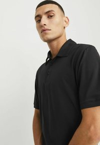 Jack & Jones PREMIUM PREMIUM EINFARBIG  - Polo marškinėliai - black onyx
