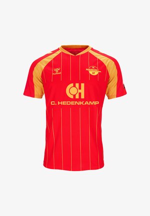 Hummel, HUMMEL SCP07 26/27 AWAY JERSEY S/S UNISEX - Football jersey - fiery red