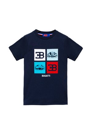 T-shirt con stampa - navy blazer