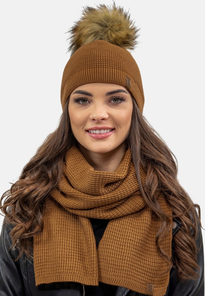 Vivisence SET - Huivi - brown