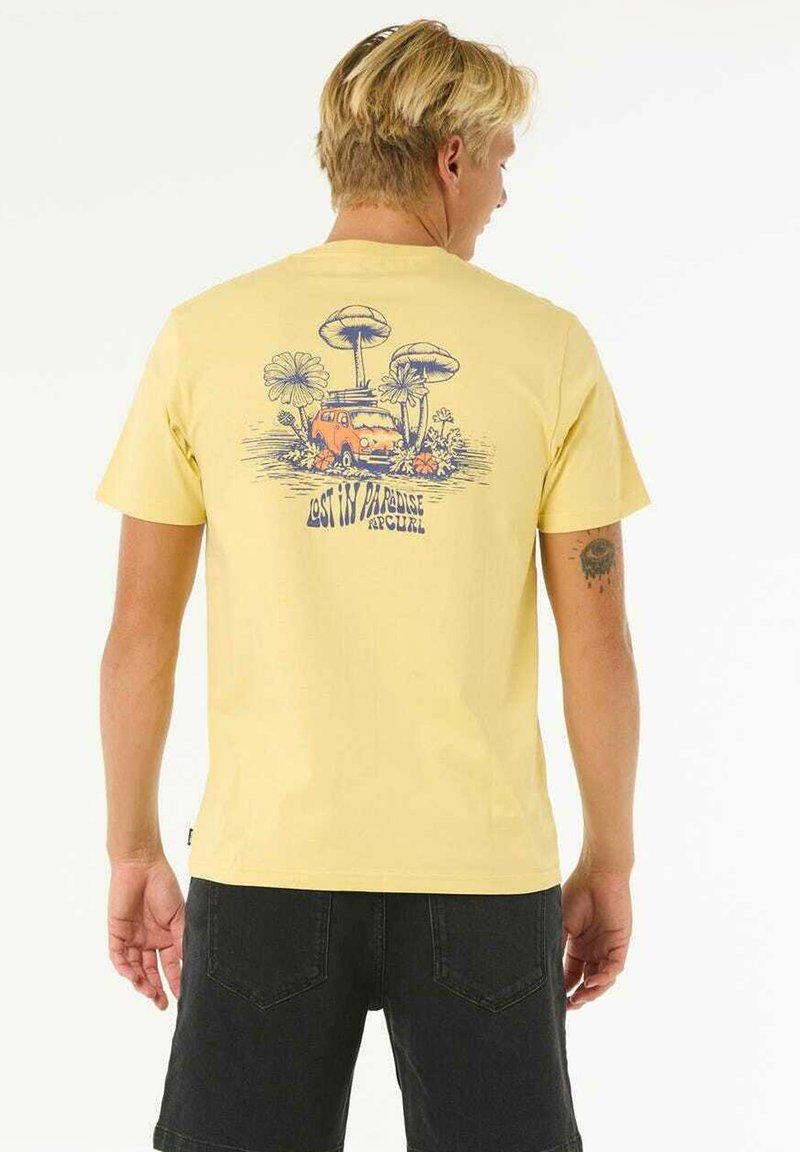 Rip Curl T-shirt con stampa - straw