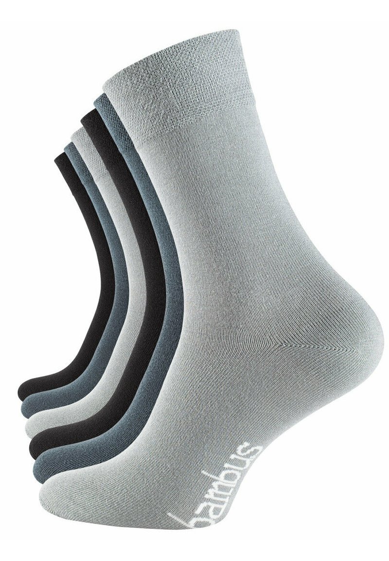 Herren Unterhosen | Vincent Creation BAMBUS 6 PAAR Socken grau stargazer schwarz/mehrfarbig - NO79338 Herren Unterhosen | Vincent Creation BAMBUS 6 PAAR Socken grau stargazer schwarz/mehrfarbig - NO79338