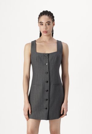Abercrombie & Fitch, TAILORED BUTTON THROUGH MINI - Dnevna haljina - grey