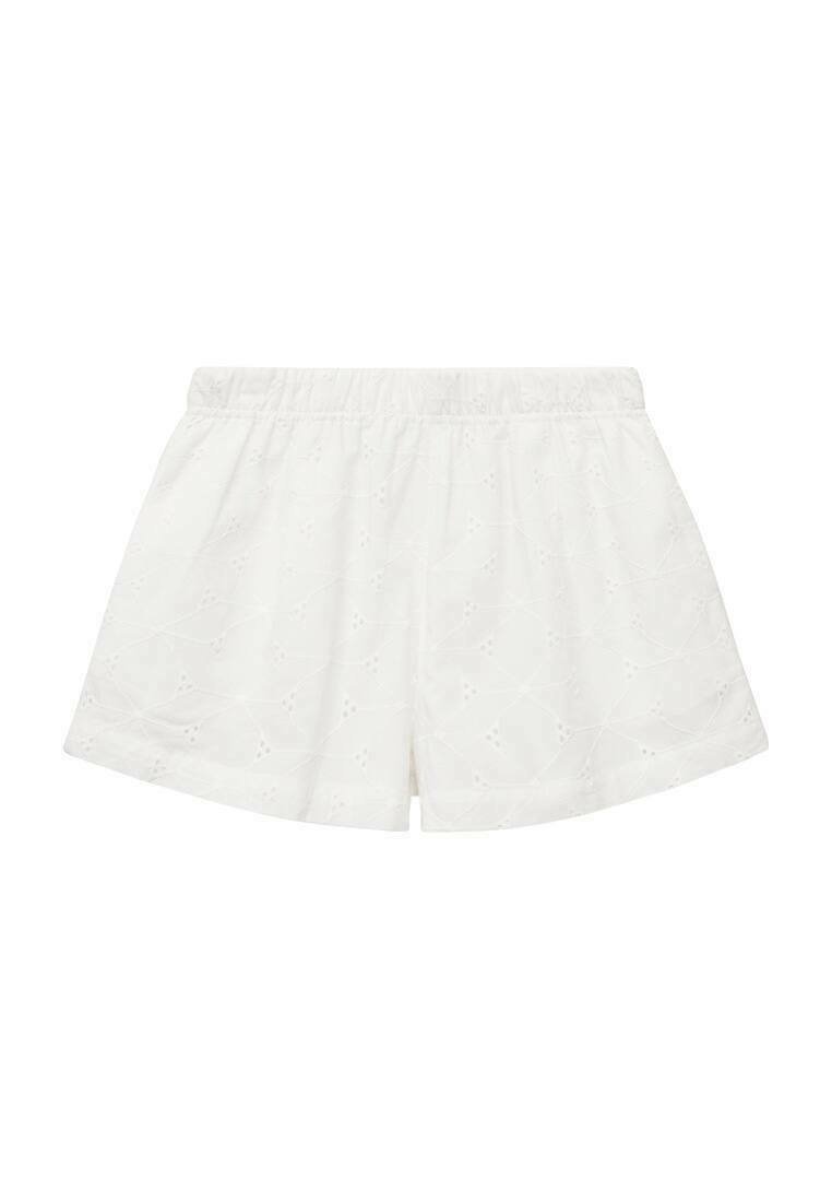 Mango Kids - Shorts - white, Ingrandire