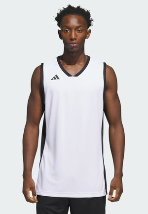 adidas Performance ADIDAS PERFORMANCE 3G SPEED REVERSIBLE BASKETBALL JERSEY - Top - white   black
