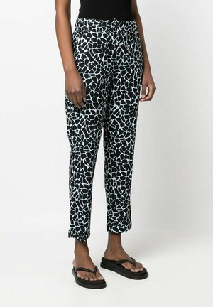 Liu Jo Jeans TESS NAVETTA - Pantaloni - bianco nero