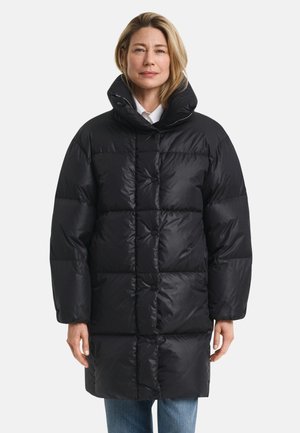 Daunenmantel - black