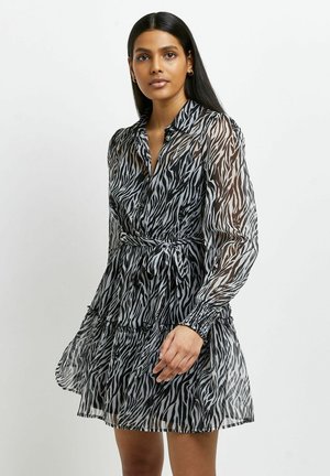 Shirt dress - black