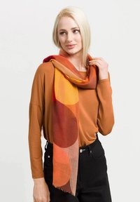 FRAAS DOTS - Schal - brownie