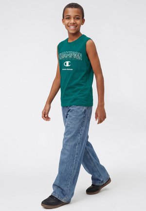Champion, GRAPHIC SHOP sleeveless - Top - petrol