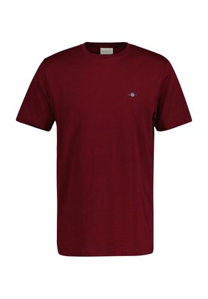 GANT SHIELD - T-shirts basic - plumped red