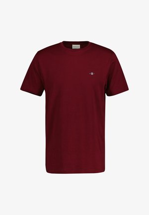 GANT SHIELD - T-Shirt basic - plumped red