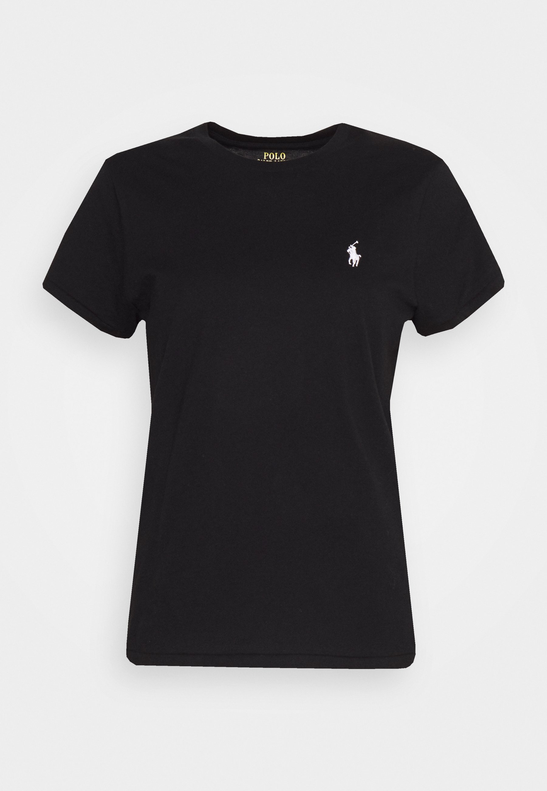 gold on white shirt