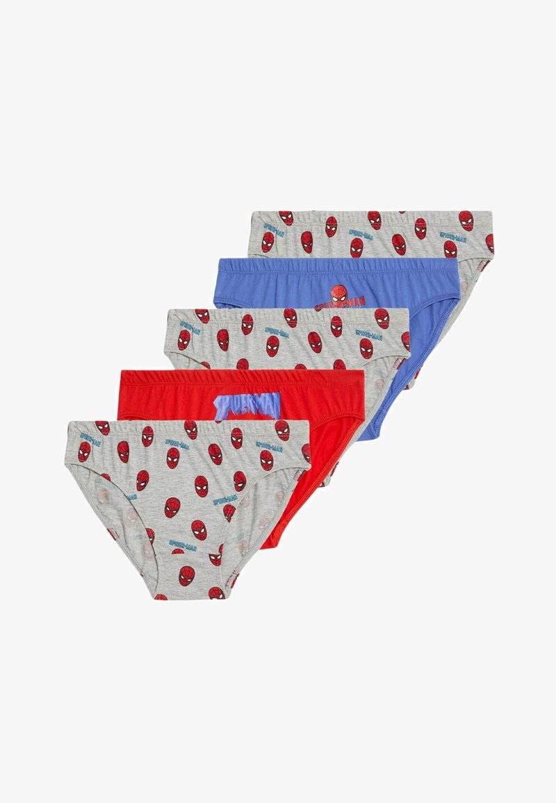 Marks & Spencer 5 PACK PURE COTTON SPIDER-MAN™ - Slip - red mix