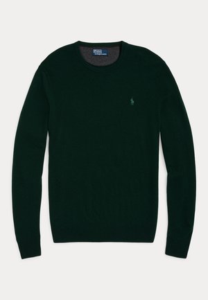 Polo Ralph Lauren WOOL CREWNECK SWEATER - Strickpullover - hunt club green