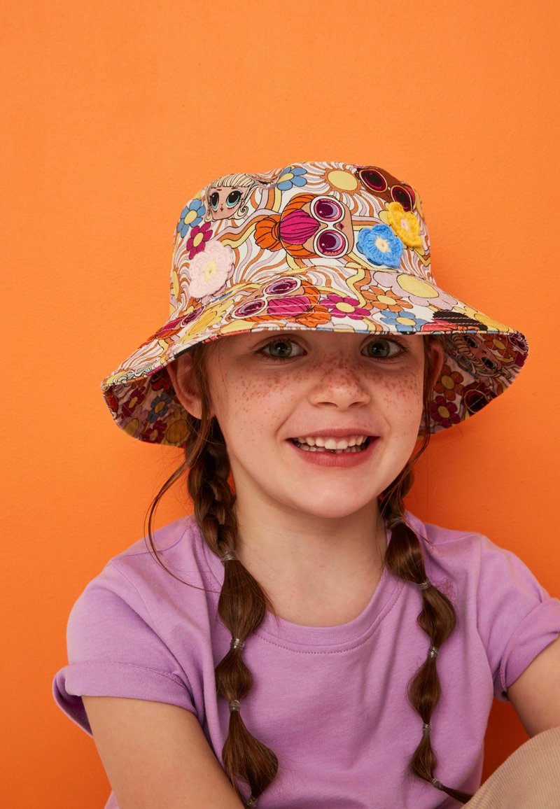 Next LOL PRINTED BUCKET HAT Chapeau ecru white/blanc ZALANDO.FR
