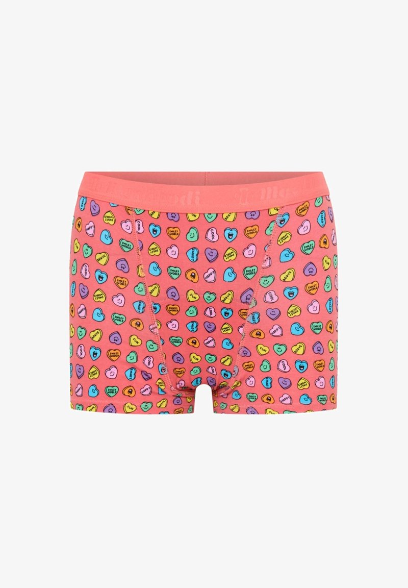 Modibodi TEEN MODERATE FLOW PERIOD PANTY - Shorty - happy hearts