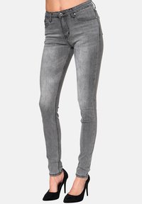 Elara STRETCH - Vaqueros pitillo - grau