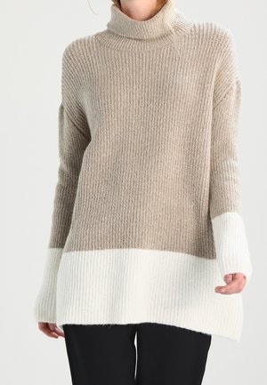 Strickpullover - light brown