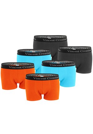 HIPSTER 6 PACK - Trunks - orange türkis anthrazit