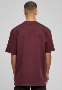 Urban Classics TEE 2-PACK - Basic póló - redwine bottlegreen