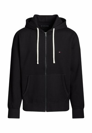 Tommy Hilfiger ESSENTIAL  - Sudadera con cremallera - black