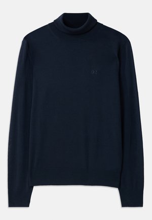 Dsquared2 TURTLE NECK - Jumper - navy blue