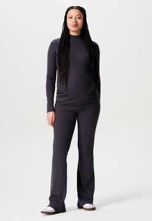 CASUAL HEJA - Pantalon classique - forged iron