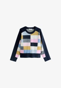 Ei valittu, navy blue multi patched