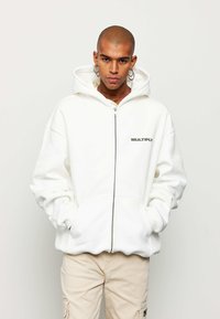Multiply Apparel Sweater met rits - off white