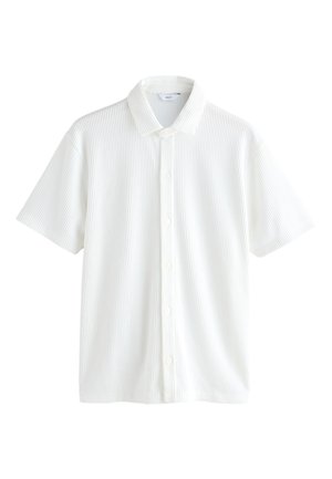 Next, REGULAR FIT - TEXTURED JERSEY SHORT SLEEVE SHIRT  . - Camicia - white