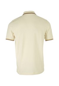 Fred Perry TWIN TIPPED  - Polo - écru nid d'abeille orange