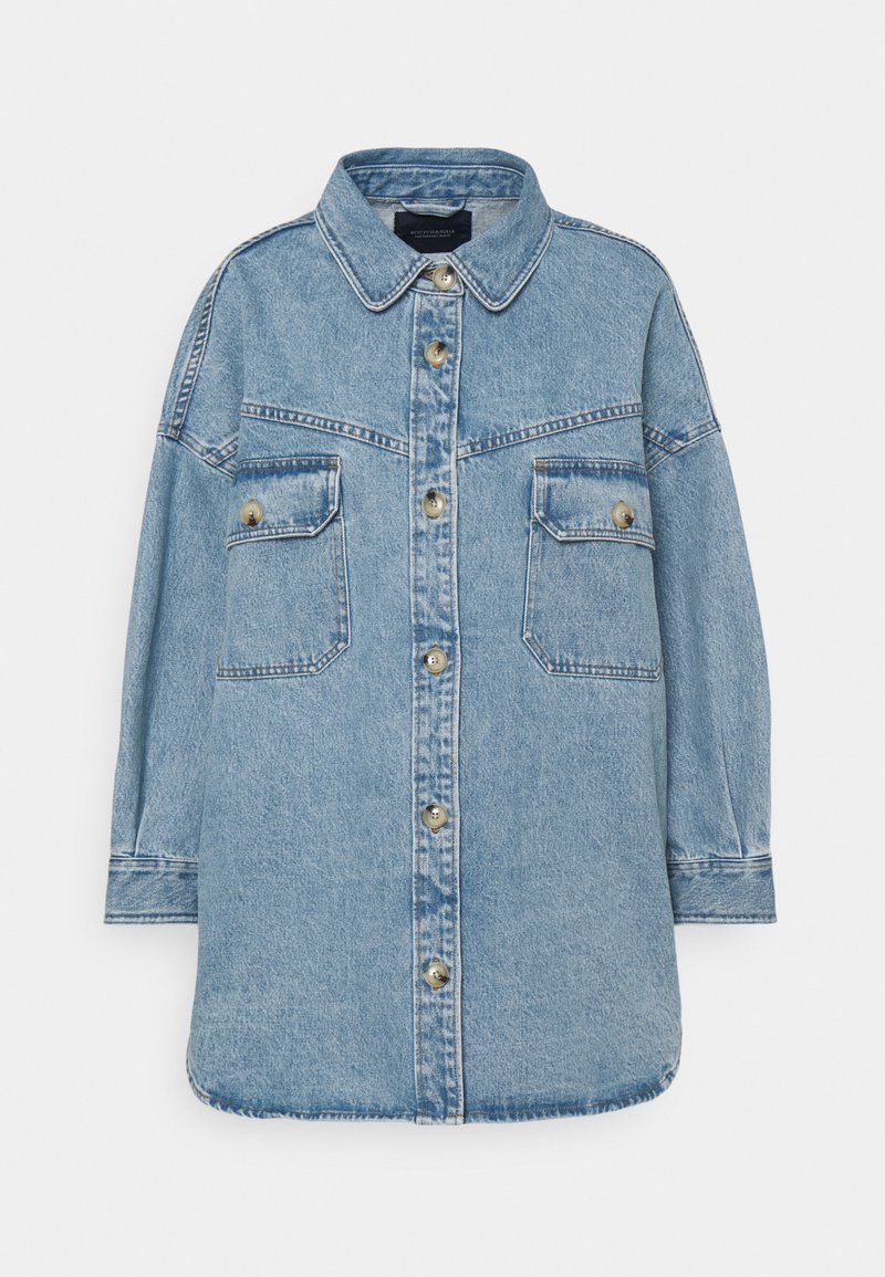 Scotch & Soda Spijkerjas blauw denim/bluedenim