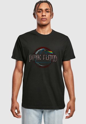 PINK FLOYD DARK SIDE OF THE MOON LOGO - T-shirts print - black