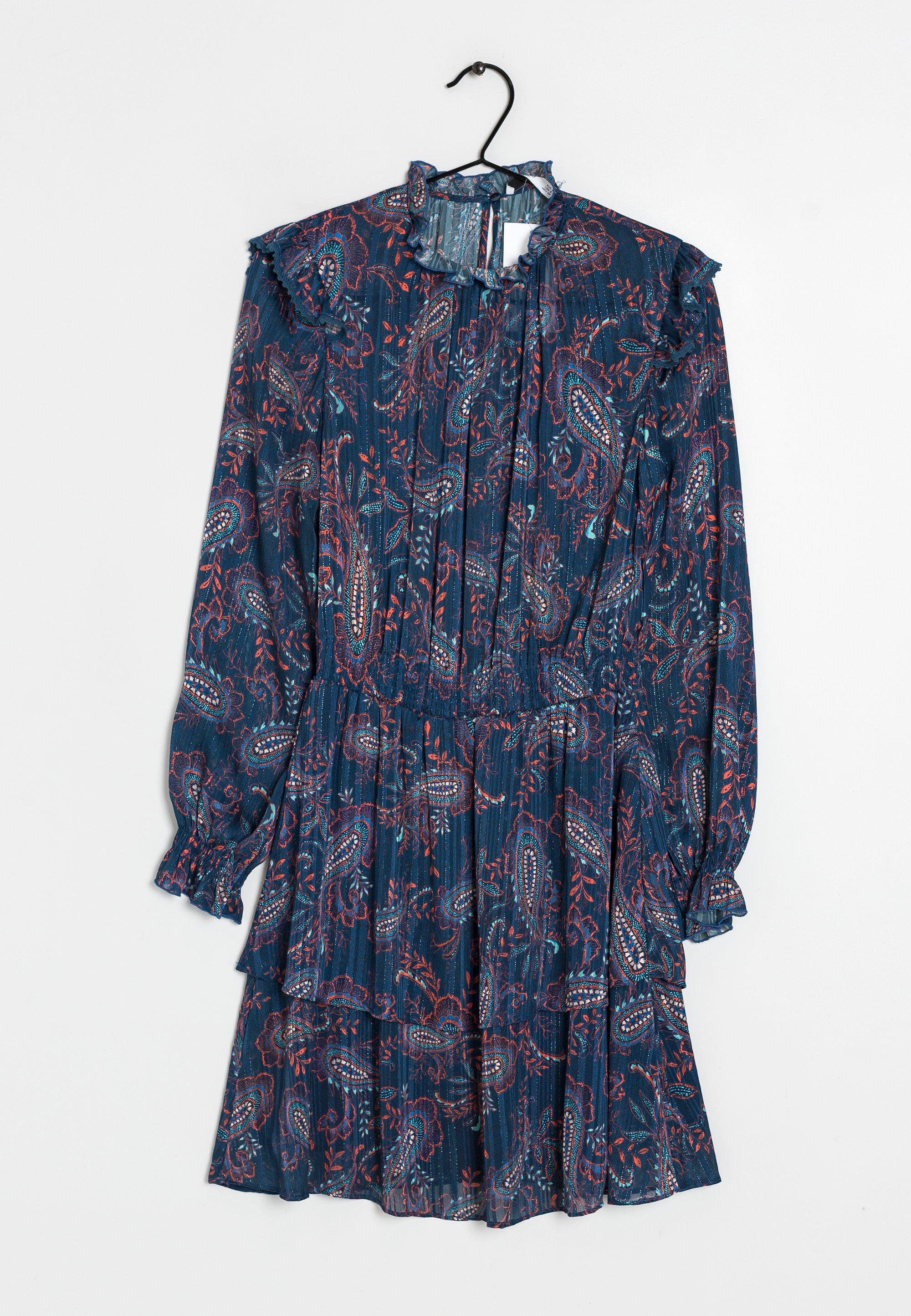 Mango Robe de jour dark blue/bleu marine (Seconde main) ZALANDO
