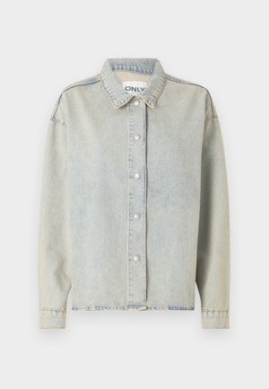 ONLY, ONLPIPER SHIRT TAI - Hemdbluse - light blue denim