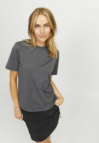 JJXX JXANNA EVERY TEE - Paprasti marškinėliai - dark grey melange