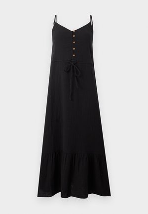 ONLY, ONLTHYRA MIDI BUTTON DRESS - Nappali ruha - black
