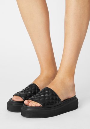 Even&Odd, Mules à talons - black