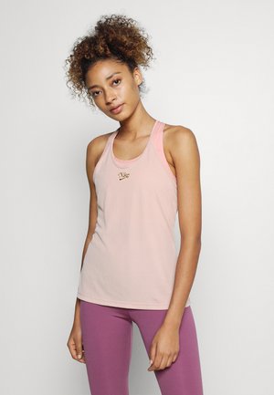 FEMME ELASTIKA TANK - Top - pink oxford/metallic gold