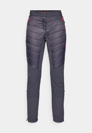 CMP WOMAN PANT HYBRID - Pantalones montañeros largos - antracite-corallo